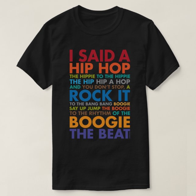 Rappers Delight Essential T-Shirt (Design Front)