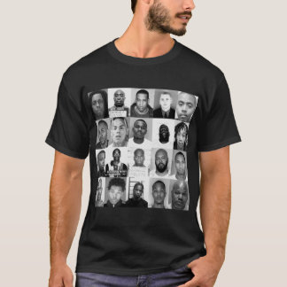 Rappers Mugshots Sticker.png T-Shirt