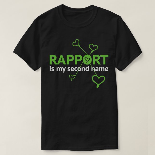 Rapport NLP Neurolinguistic programming T-Shirt (Design Front)