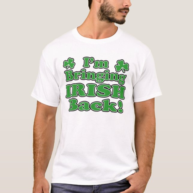 rapporter le T-shirt d'Irlandais (Devant)