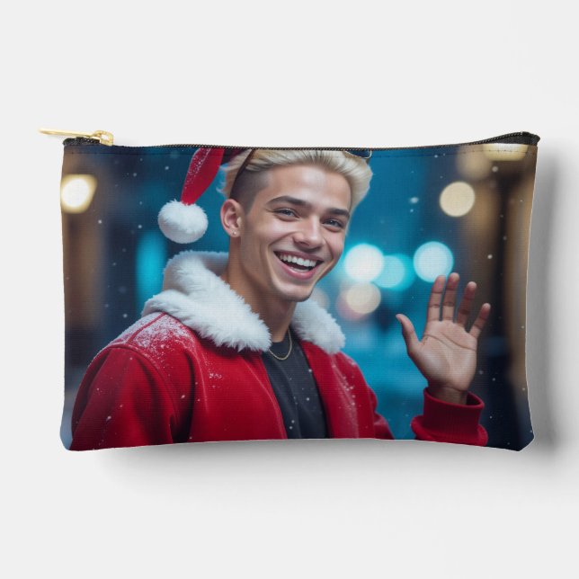 RAPPY X-MAS ACCESSORY POUCH (Front)
