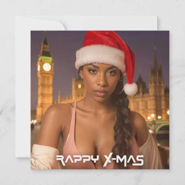 RAPPY X-MAS HOLIDAY CARD (Front)
