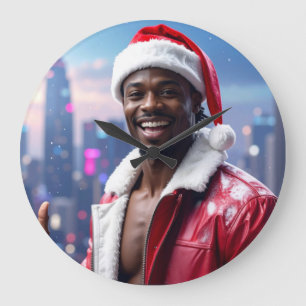 RAPPY X-MAS LARGE CLOCK