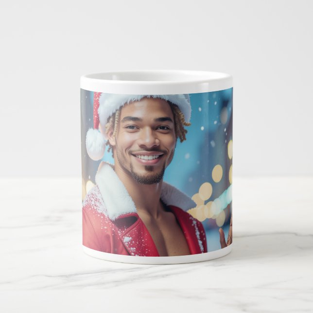 RAPPY X-MAS LARGE COFFEE MUG (Front)