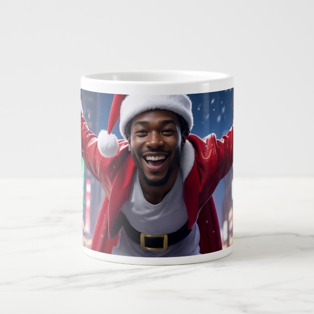 RAPPY X-MAS LARGE COFFEE MUG (Front)