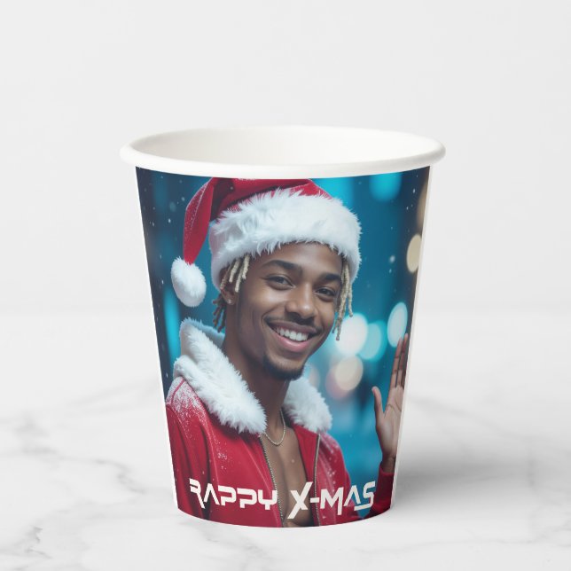 RAPPY X-MAS PAPER CUPS (Front)