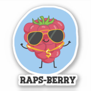 Raps-berry Funny Rapper Raspberry Pun