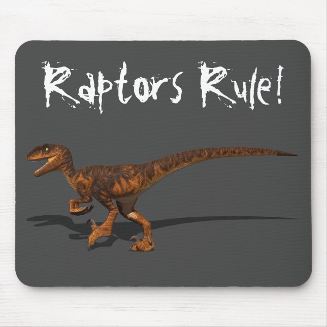 Raptor 1 3D Mouse Pad (Front)