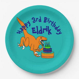 Raptor cake plate