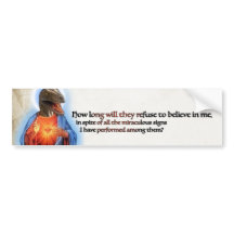 Raptor Jesus Bumper Sticker