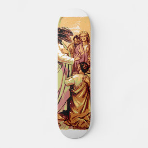 Raptor Jesus Skateboard