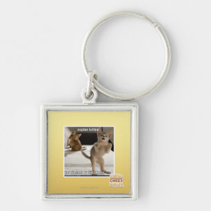 Raptor Kitten Keychain
