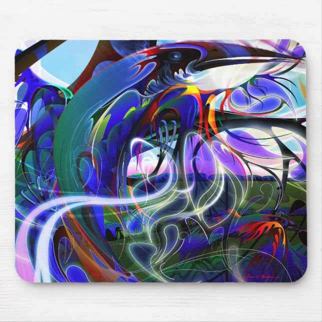 'Raptor' Mouse Pad (Front)