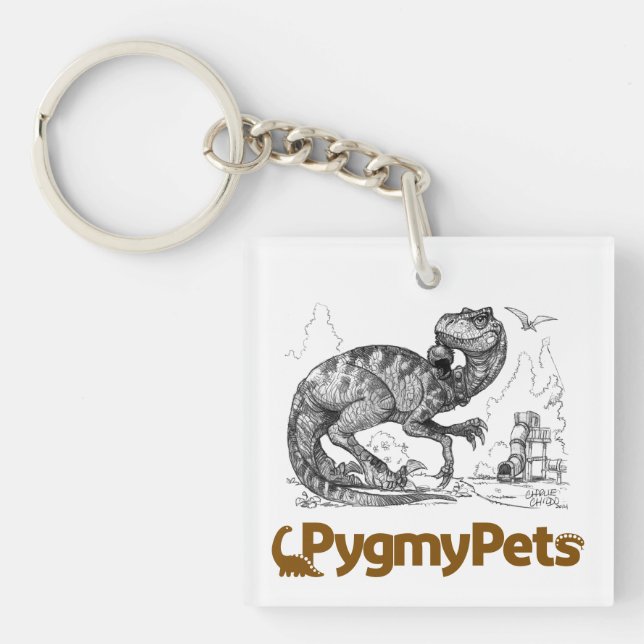 Raptor PygmyPets - Porte - clé (Devant)