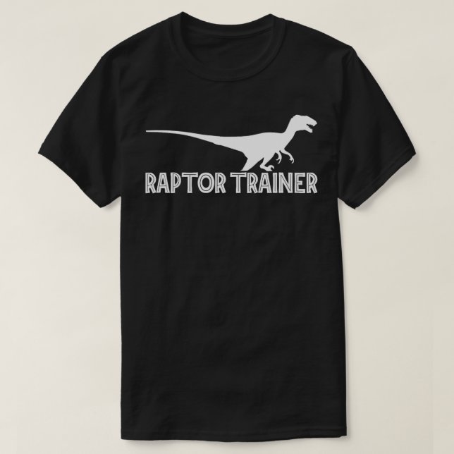 Raptor Trainer Dog Training Animal Lover Dog Owner T-Shirt (Design Front)