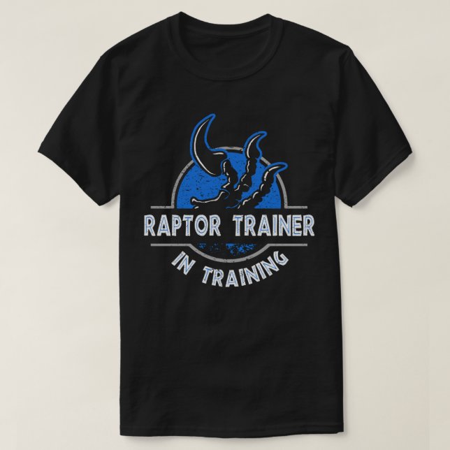 Raptor Trainer  T-Shirt (Design Front)