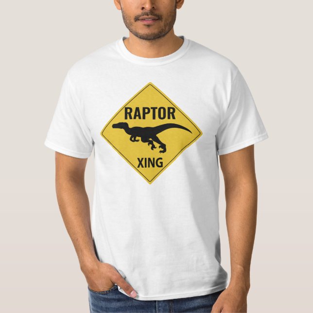 Raptor XING (Custom Text) T-Shirt (Front)