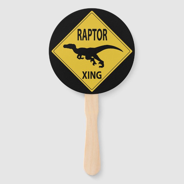 Raptor XING Hand Fan (Front)