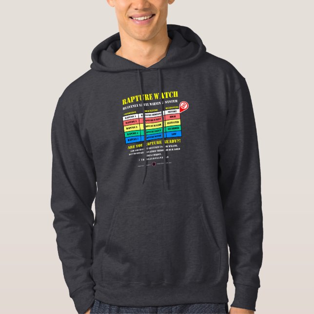 Rapture Alert Levels Hoodie (Front)