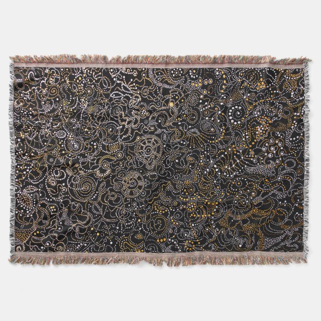 Rapture Star Constellation Throw Blanket (Front)