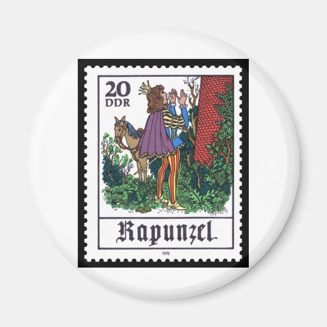 Rapunzel 20 DDR 1978 Magnet (Front)