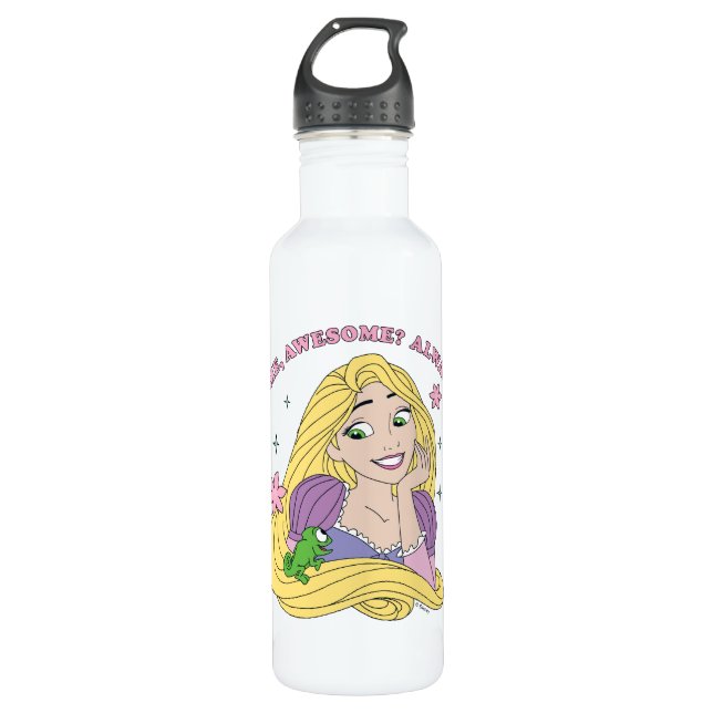 Rapunzel Always Awesome 710 Ml Water Bottle (Front)