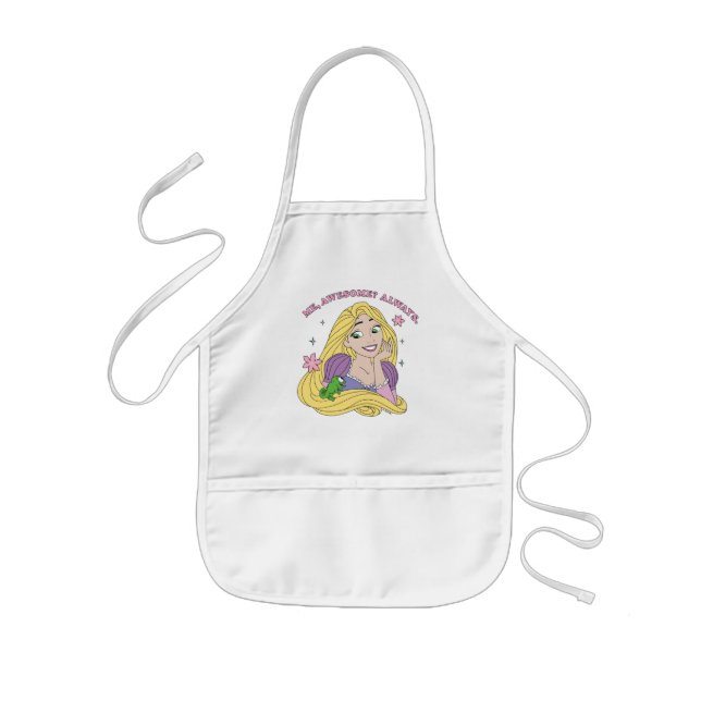Rapunzel Always Awesome Kids Apron (Front)