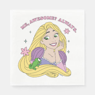 Rapunzel Always Awesome Napkin