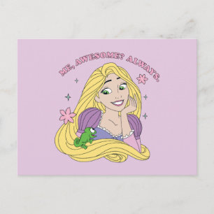 Rapunzel Always Awesome Postcard