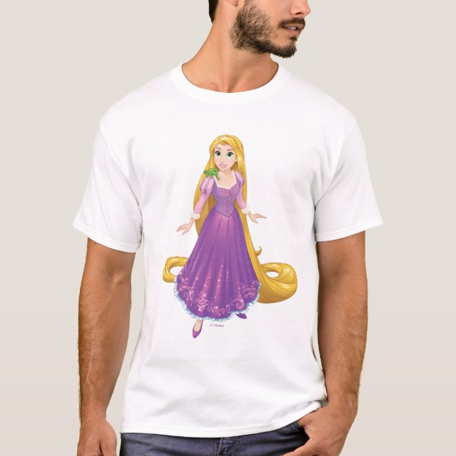 Rapunzel And Pascal T-Shirt (Front)
