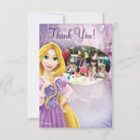 Rapunzel Anniversaire Merci Cartes