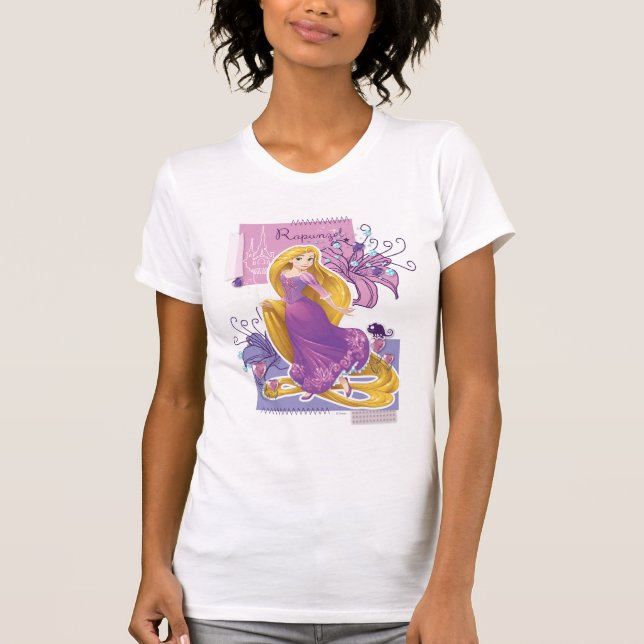 Rapunzel - Artistic Princess T-Shirt (Front)