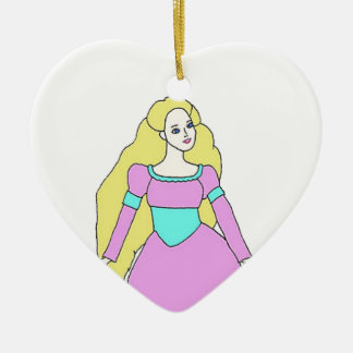 Rapunzel Ceramic Ornament