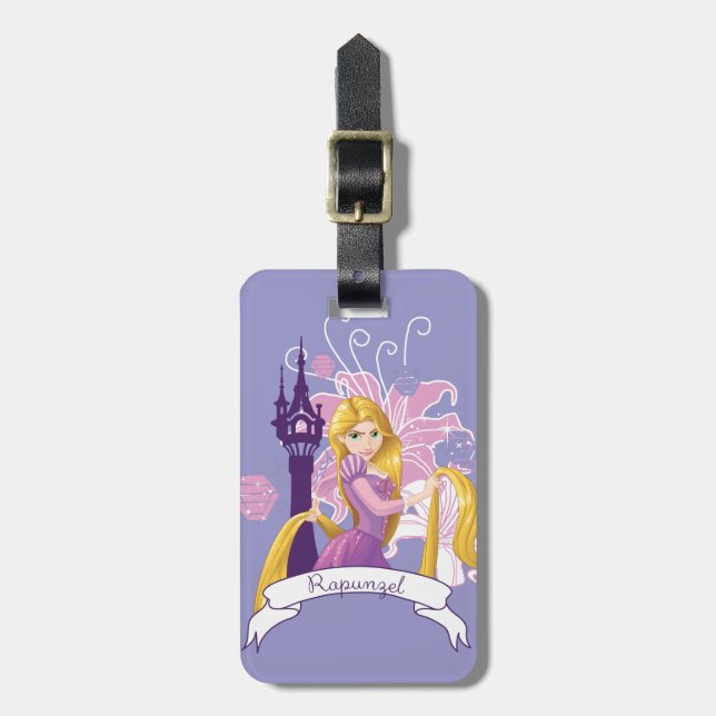 Rapunzel - Determined Luggage Tag (Front Vertical)