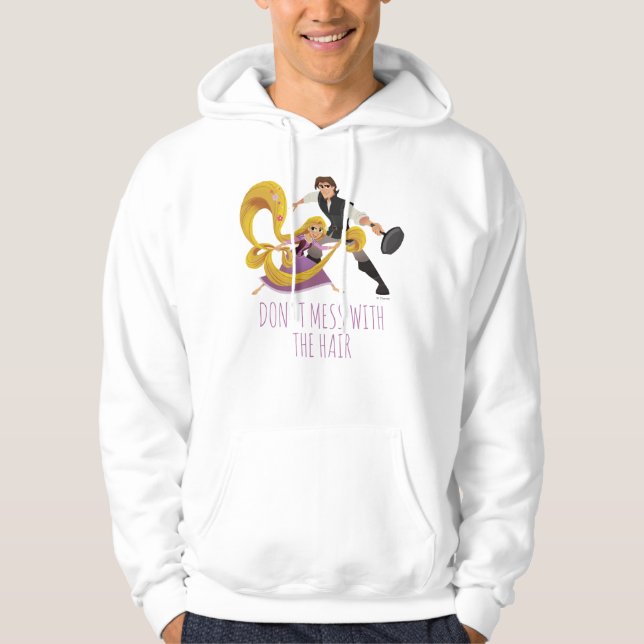 Rapunzel & Eugene | Don't Mess With the Hair Hoodie (Front)