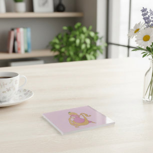 Rapunzel Glass Coaster