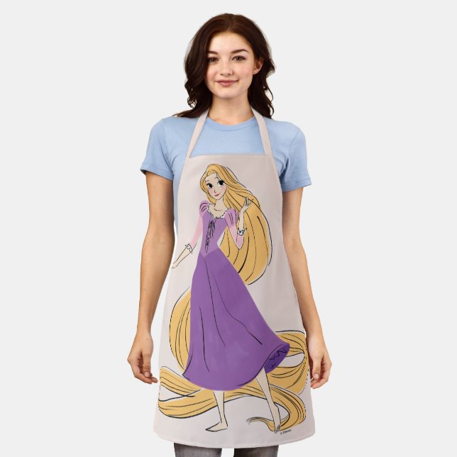 Rapunzel in Motion Apron (Worn)
