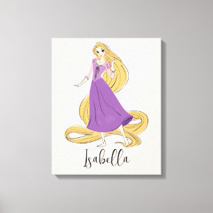 Rapunzel in Motion Canvas Print