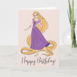 Rapunzel in Motion Card