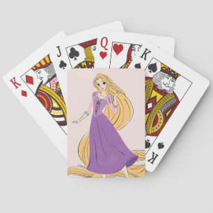 Rapunzel in Motion Playing Cards