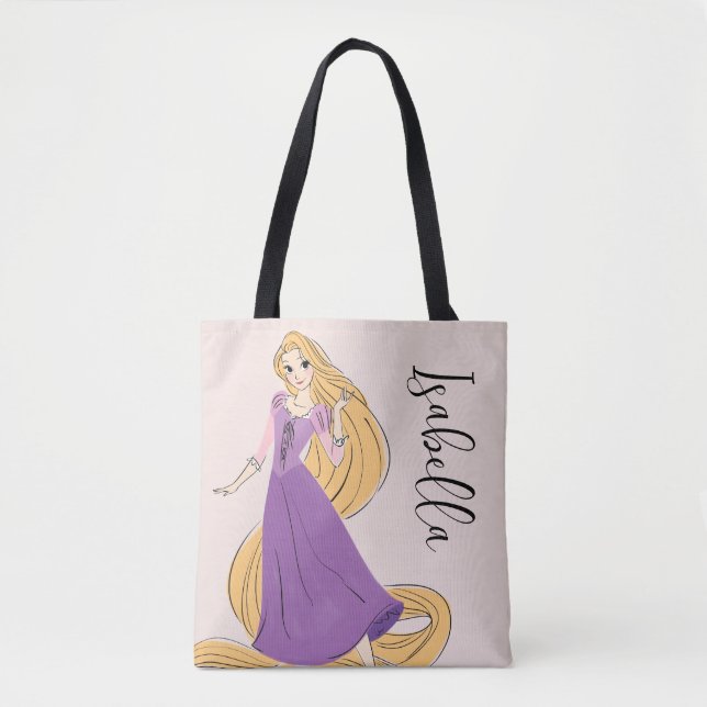 Rapunzel in Motion Tote Bag (Front)