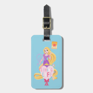 Rapunzel   Loving Life Luggage Tag