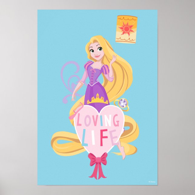 Rapunzel | Loving Life Poster (Front)