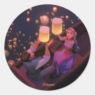 Rapunzel   Make Your Own Magic Classic Round Sticker