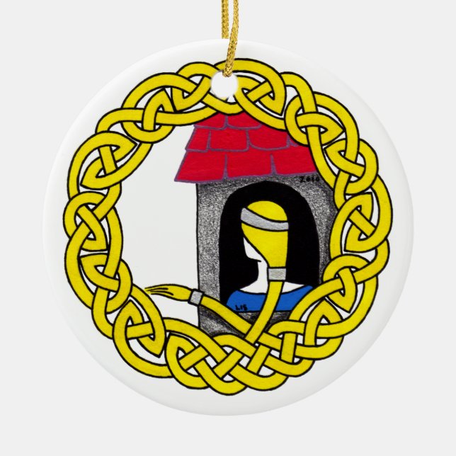 Rapunzel ornament (Front)
