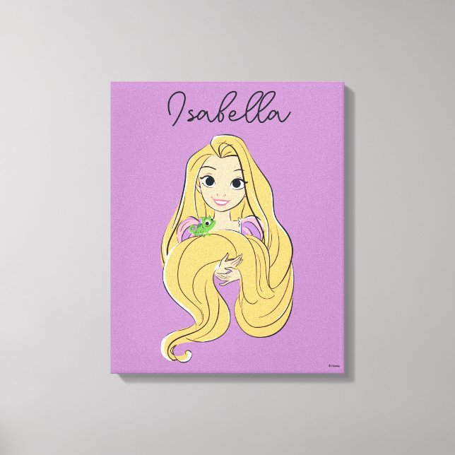 Rapunzel & Pascal Magic Moment Canvas Print (Front)