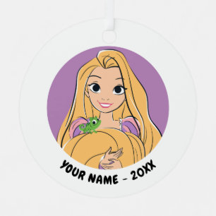 Rapunzel & Pascal Magic Moment Metal Ornament