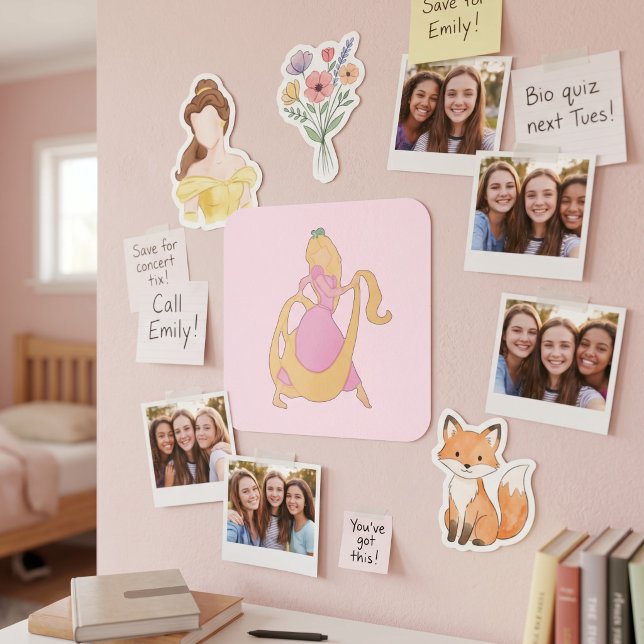 Rapunzel Square Sticker (Creator Uploaded)