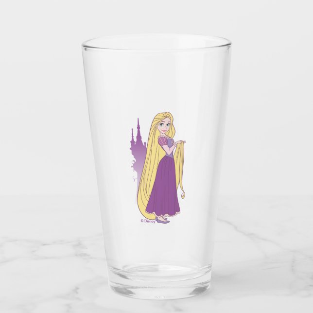 Rapunzel & Tower Graphic Glass (Front)