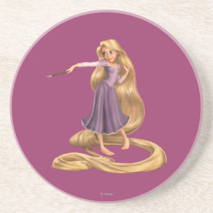 Rapunzel with Paintbrush 2 Coaster